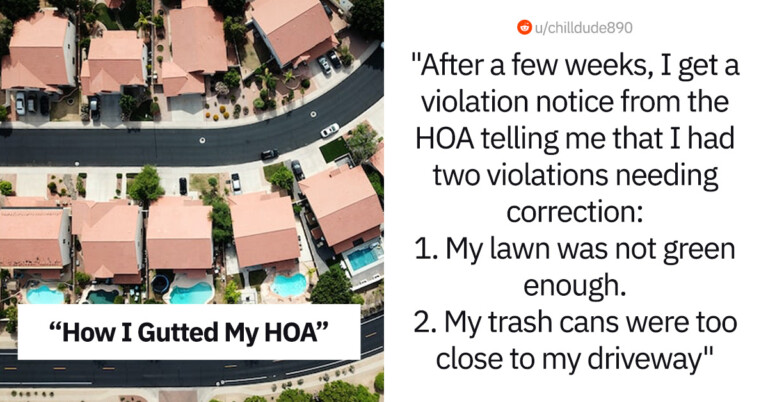 People Are Loving This Homeowner’s Petty Revenge Against Their HOA, Over A $200 Fine