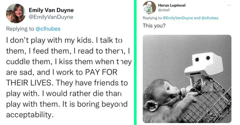 Oddly Cruel Mom Announces To Twitter She’d ‘Rather Die’ Than Play With Her Boring Kids, Twitter Reacts In Kind