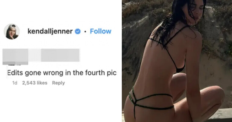 This New ‘Alleged’ Kendall Jenner Photoshop Fail Might Just Be Her Strangest One Yet