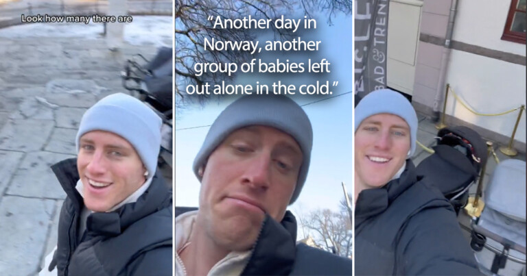 Viral Tiktok Documents The Norwegian Custom Of Leaving Babies Alone Outside In Freezing Weather