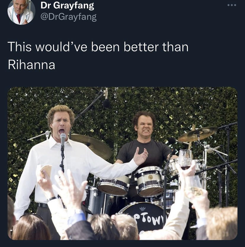 super bowl tweets 2023 - step brothers 