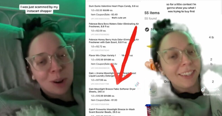 ‘Scammed By My Instacart Shopper…’ — Customer Says Shopper Used Her $200 Grocery, Kept It, And Marked It As Delivered
