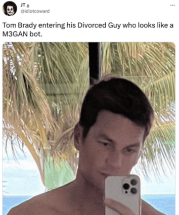 Twitter Reacts To Divorced Dad Tom Brady Posting A Bizarre Underwear ...