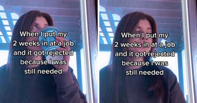TikToker Says Her Job Straight-Up Rejected Her Two-Week Notice Request