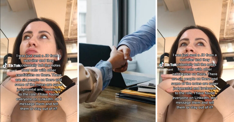 Woman Mistakenly Receives A Job Description With Weirdly Judgmental Notes About The Other Candidates