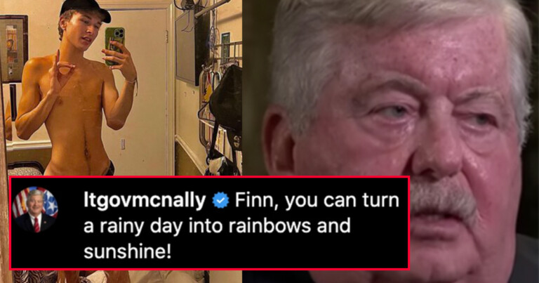 Tennessee’s Anti-LGBTQ+ Lt. Governor Caught In Gay Instagram Model’s Comments Being A Very Thirsty Boy