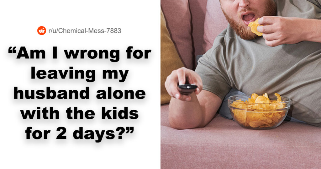 Husband Throws Fit After Wife Leaves Him With Their Kids For The