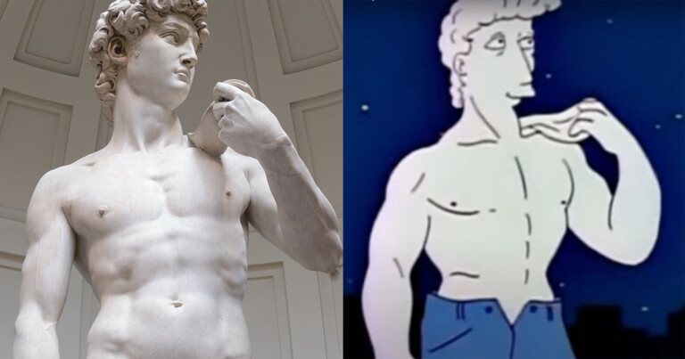 Simpsons Writers Predicted Florida Parents’ Outrage Over Michelangelo’s David Way Back In 1990