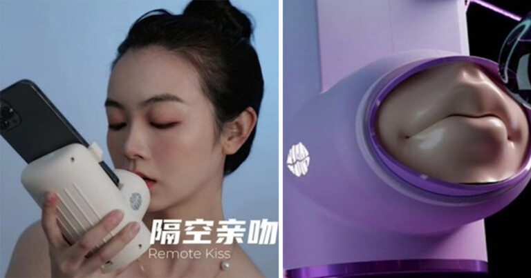 New “Kissing Device” Allows Long Distance Lovers To Smooch, But Twitter Has Other Ideas