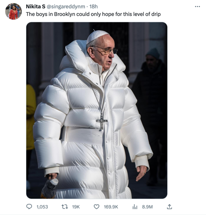 pope Francis drip - Brooklyn boys jealous of the pope