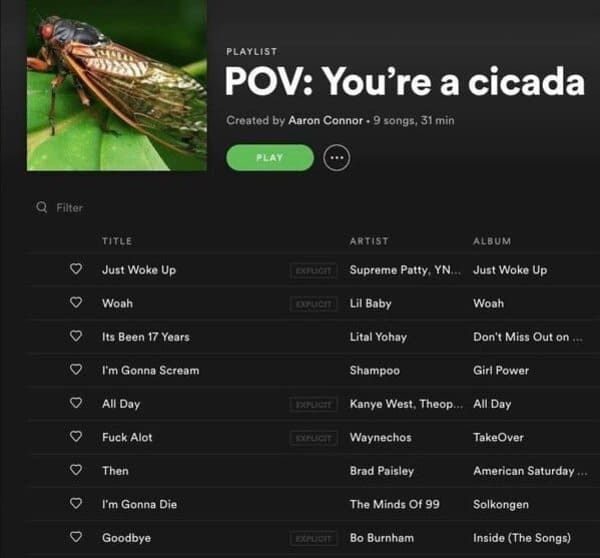 funny spotify playlists -