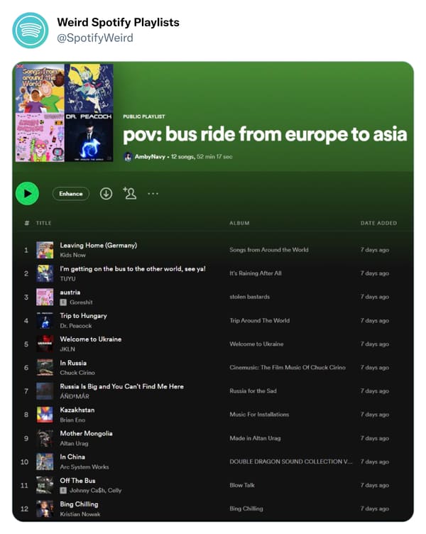 funny spotify playlists -