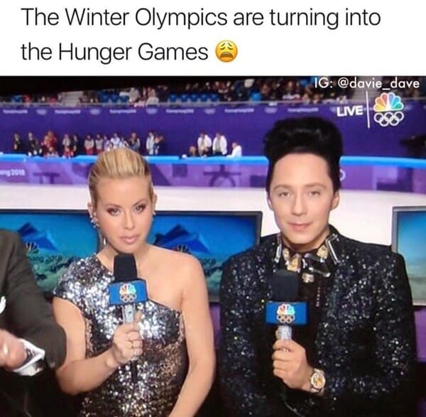hunger games memes - winter olympics