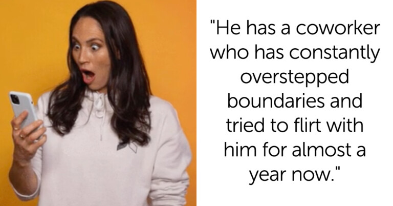 Wife Texts Husband’s Flirty Coworker From His Phone And Asks If She Overstepped