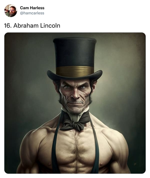 us presidents as pro wrestlers - Abraham Lincoln
