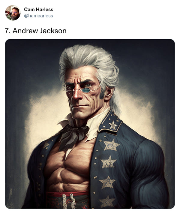 us presidents as pro wrestlers - Andrew Jackson