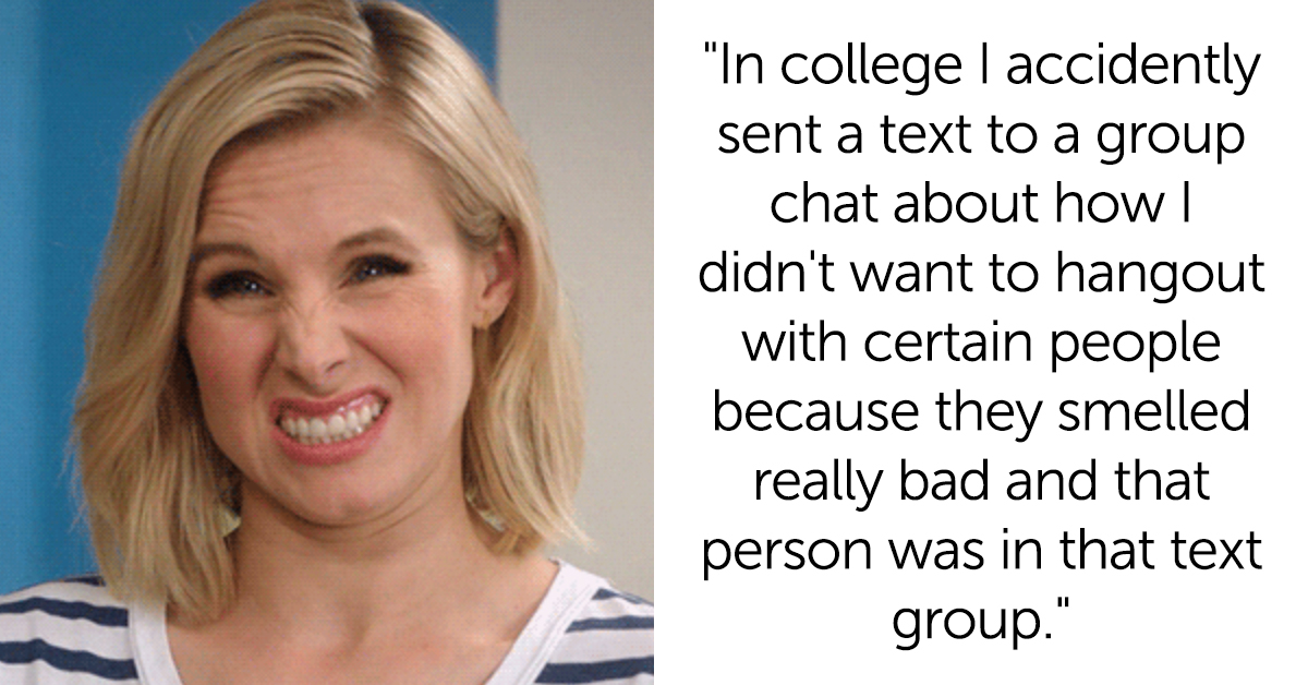 Women Share Worst Cringe Texts They’ve Ever Accidentally Sent (20 Posts)