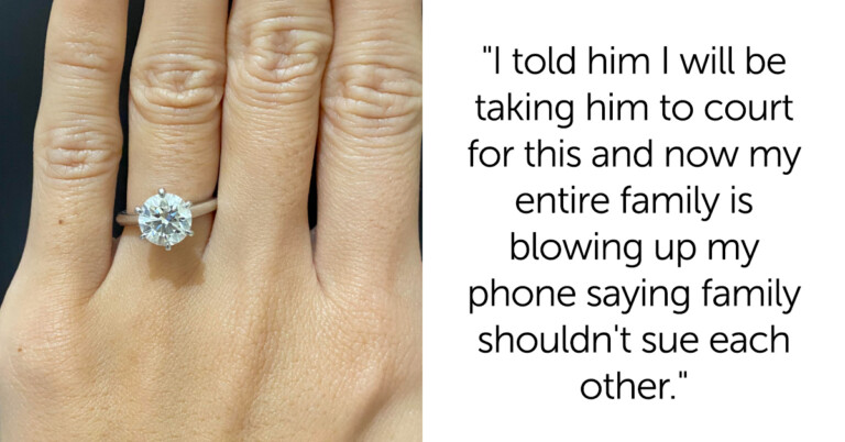 Sister Asks If She’s Wrong To Demand Brother Pay Her $30K To Replace Engagement Ring His Son Ruined