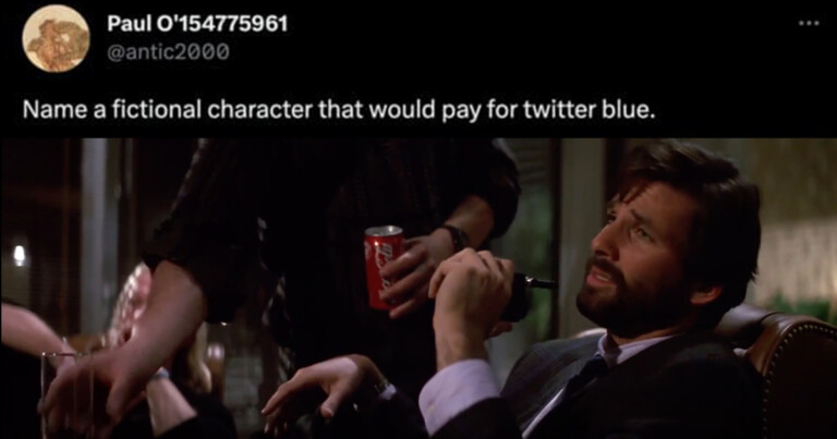 Viral Meme Has People Sharing Fictional Characters They Think Would Pay For Twitter Blue
