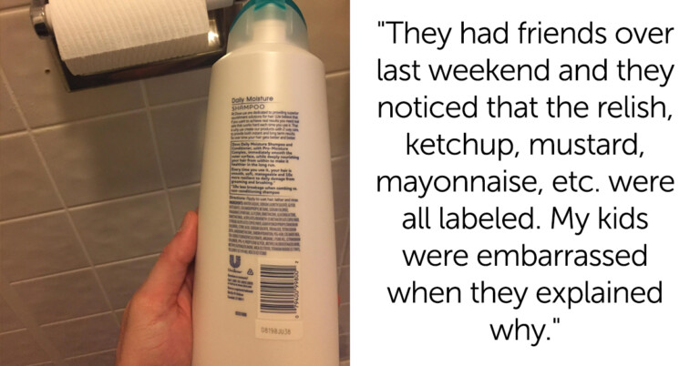 Parent Labels All The Bottles In The House Because “My Adult Children Are Morons,” Asks ‘AITA’