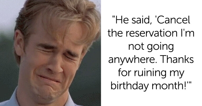 Husband Gets Mad At Wife For Not Getting Leftovers During ‘Birthday Month’