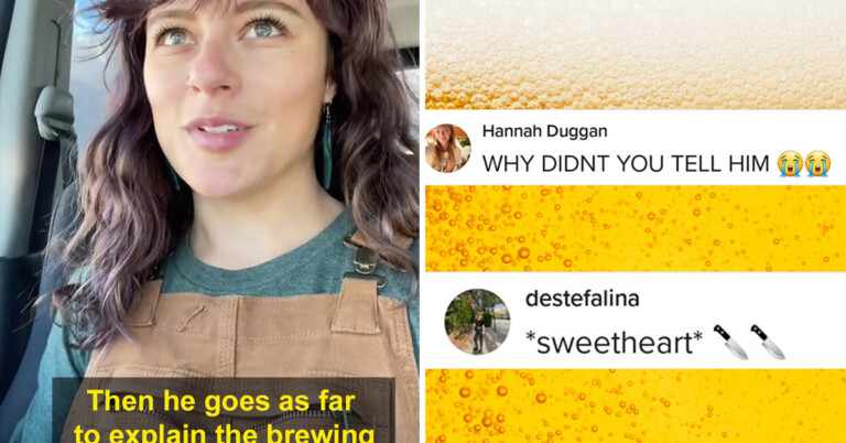 Guy Tries To Mansplain Beer To The Wrong Woman, Ends Up Making A Fool Of Himself