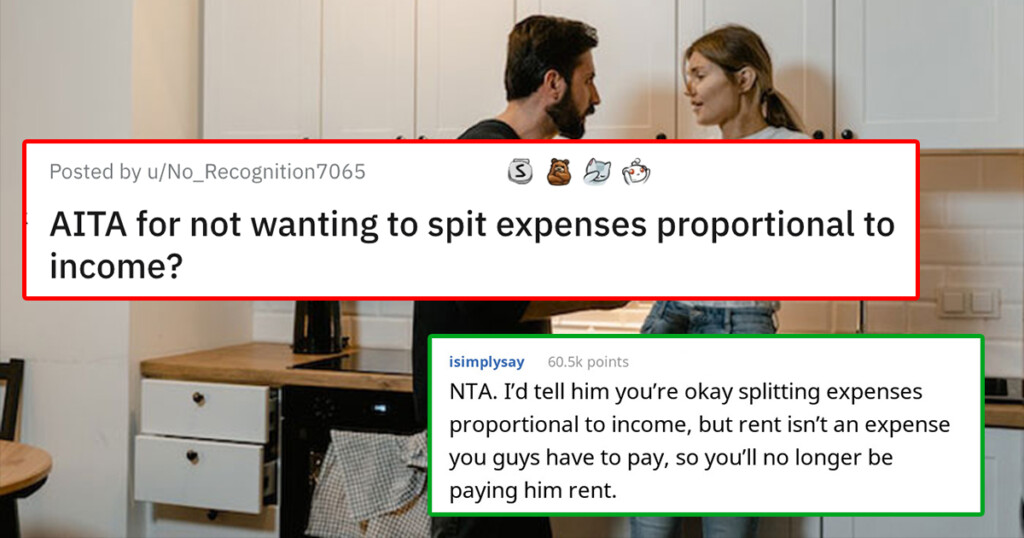Girlfriend Required To 'Split Rent Proportional To After She