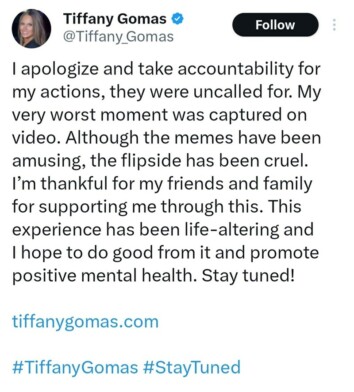 We Finally Hear From 'Plane Freakout Woman' Tiffany Gomas And The