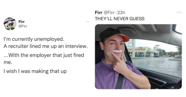 Ex-Employee Hilariously Live Tweets Interview For The Job He Was Just Fired From