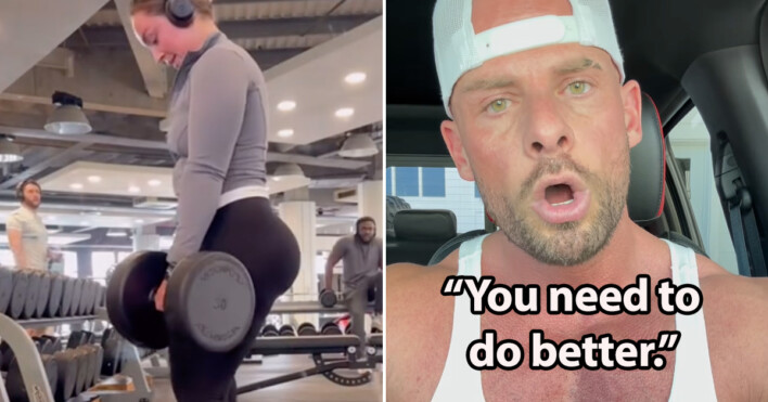 Fitness Influencer Gets Dragged For Her Crazy Gym Interaction