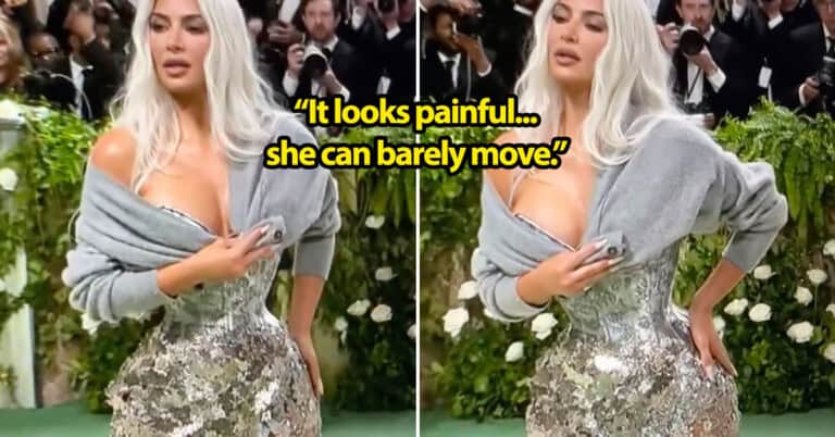 ‘Did She Break Her Ribs!?’: Fans Are Concerned After Seeing Kim Kardashian’s ‘Unhealthy’ Met Gala Dress