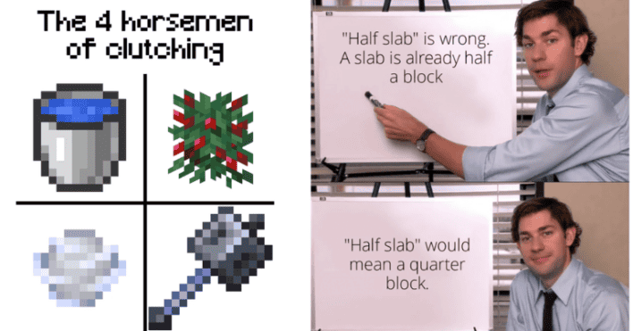 21 Funny Minecraft Memes That Ll Make You Drop Your Pickaxe From Laughing